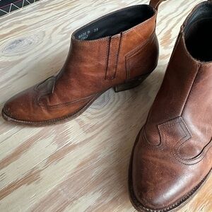 Golden Goose cowboy booties